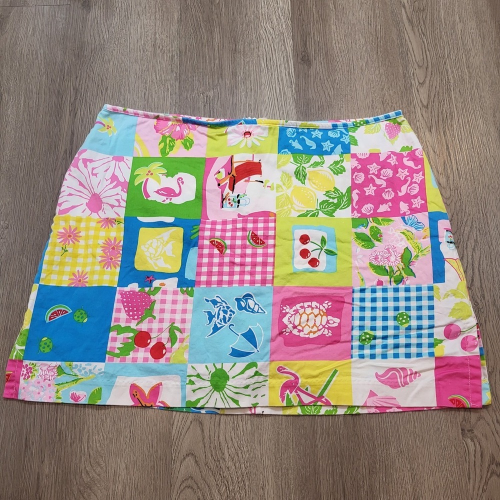 Vintage Bamboo traders skort size 14 Skirt Short Summer Wear